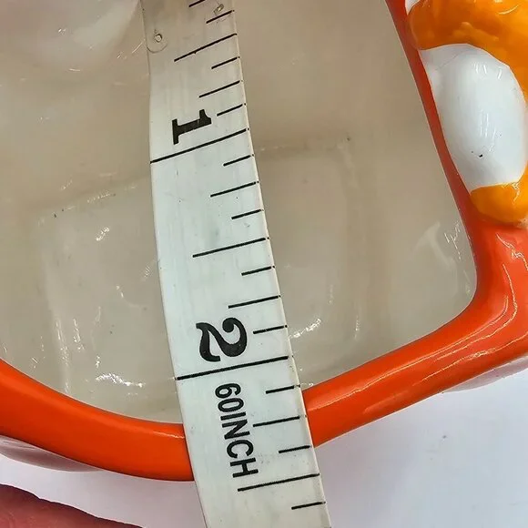 Vintage American Greetings Ghost "Trick Or Treat" Ceramic Candle Votive Holder - Picture 11 of 12